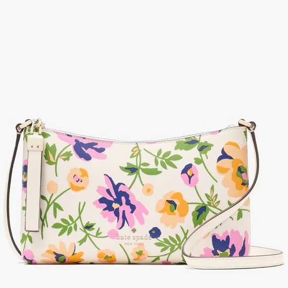 Kate Spade Pink and White Crossbody Bag NWT Sadie Small - Picture 5 of 7